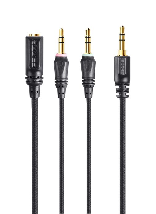 SADES Gaming Headset Spirits SA-721, Multiplatform, 3.5mm, μαύρα 4 μαύρα