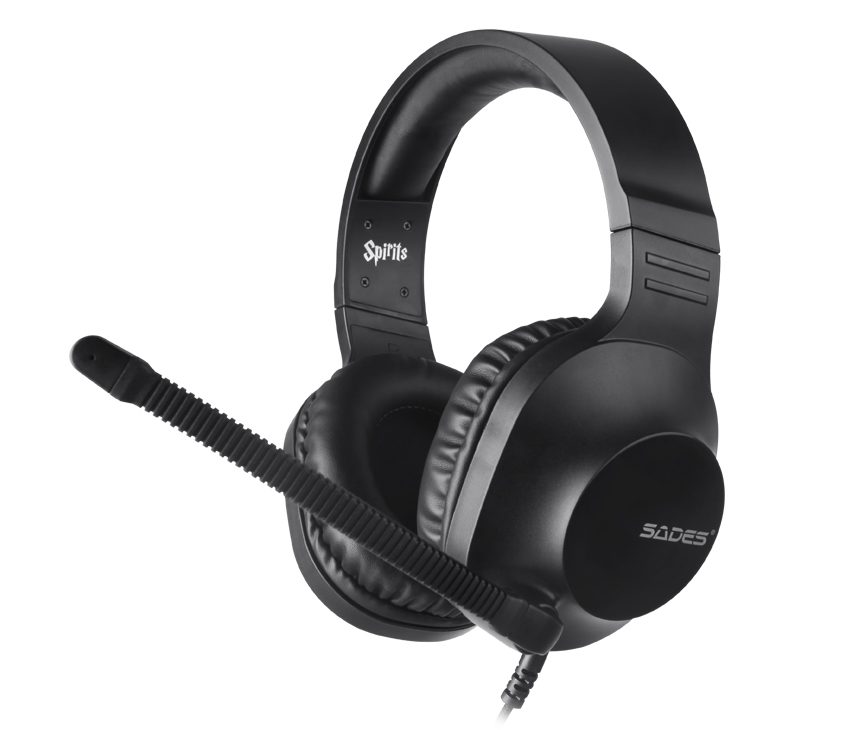 SADES Gaming Headset Spirits SA-721, Multiplatform, 3.5mm, μαύρα 1 SADES Gaming Headset Spirits SA-721