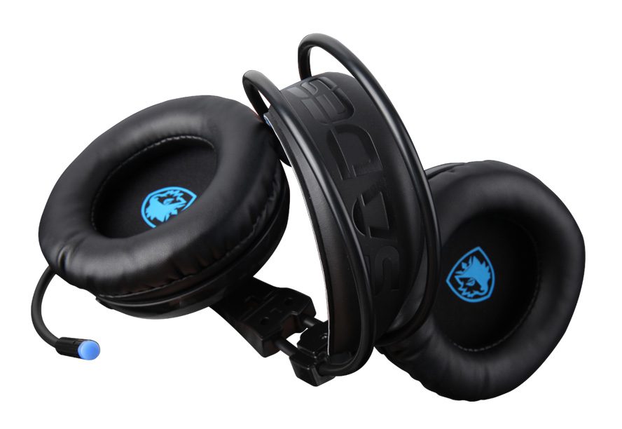 SADES Gaming Headset Locust Plus, USB, 7.1CH με 40mm ακουστικά 3 7.1CH με 40mm ακουστικά