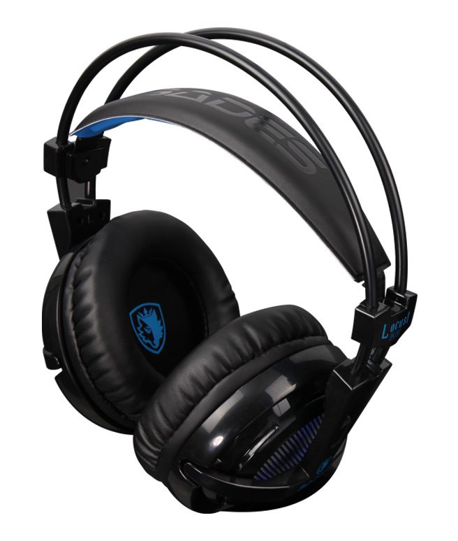 SADES Gaming Headset Locust Plus, USB, 7.1CH με 40mm ακουστικά 5 SADES Gaming Headset Locust Plus, USB, 7.1CH με 40mm ακουστικά - Image 5