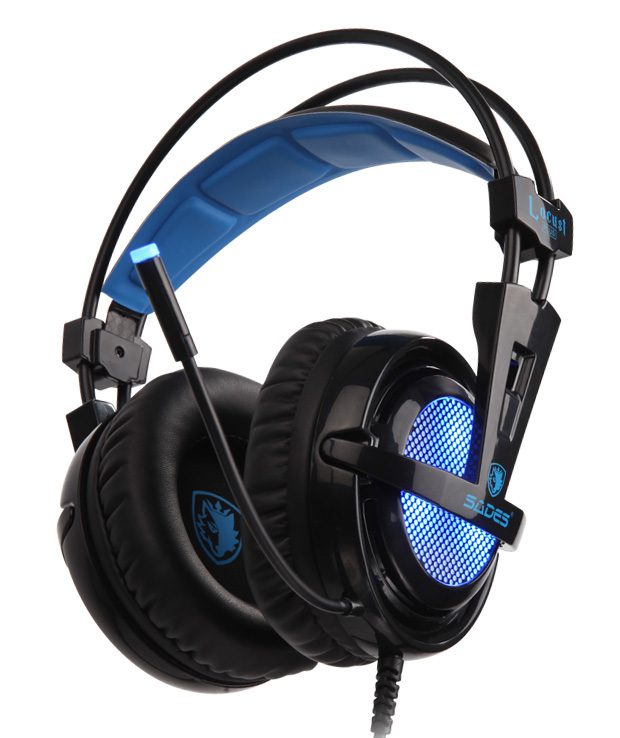 SADES Gaming Headset Locust Plus, USB, 7.1CH με 40mm ακουστικά 1 SADES Gaming Headset Locust Plus