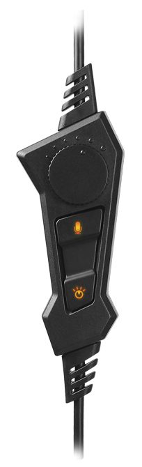 SADES Gaming Headset A6, multiplatform, USB, LED, μαύρα 5 μαύρα