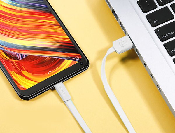USAMS Καλώδιο USB σε Micro USB US-SJ201, 1.2m, λευκό 2 1.2m