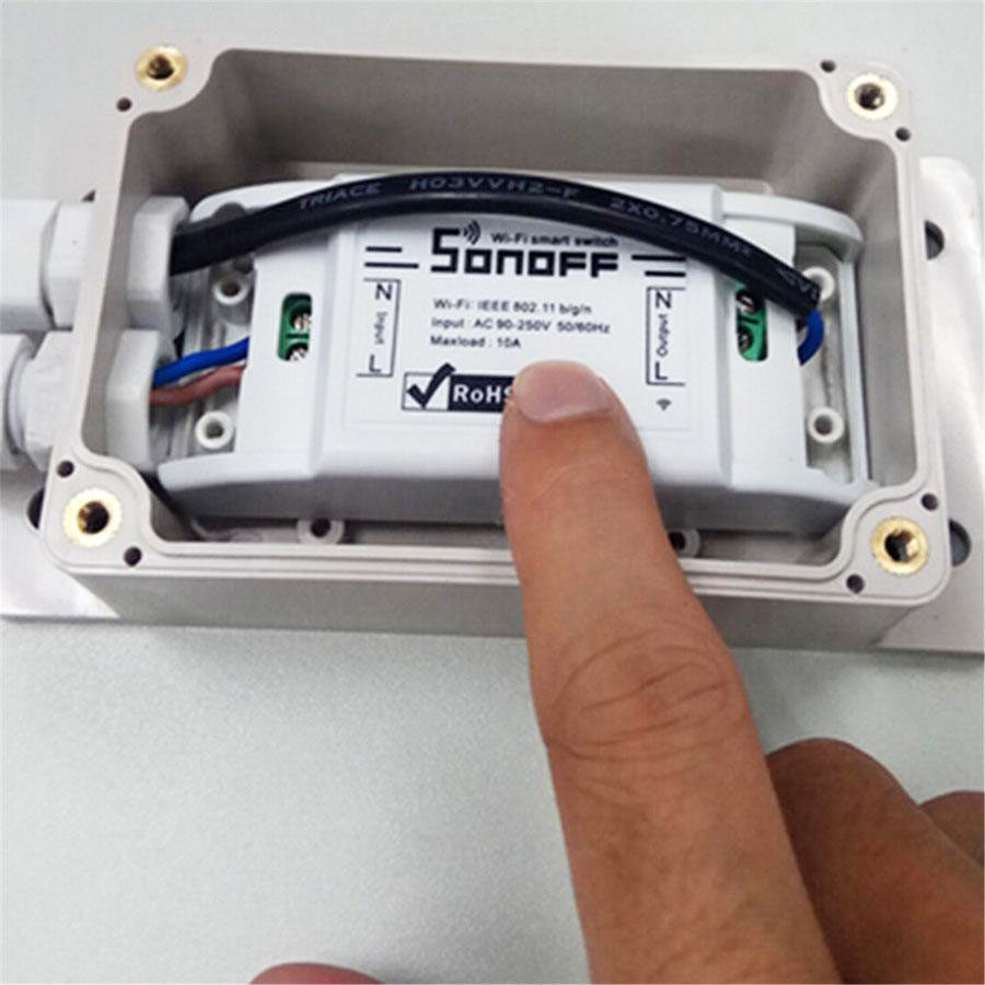 SONOFF Αδιάβροχη θήκη IP66 με σύνδεσμο, για διακόπτη SONOFF 5 SONOFF Αδιάβροχη θήκη IP66 με σύνδεσμο, για διακόπτη SONOFF - Image 5