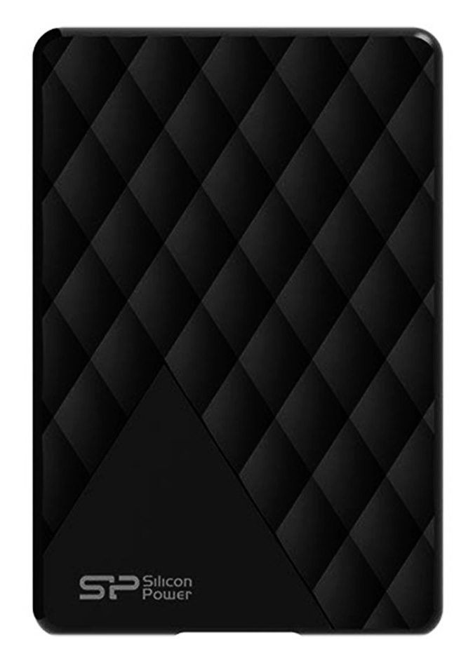 SILICON POWER εξωτερικός HDD 1TB Diamond D06, USB 3.0, Black 1 SILICON POWER εξωτερικός HDD 1TB Diamond D06