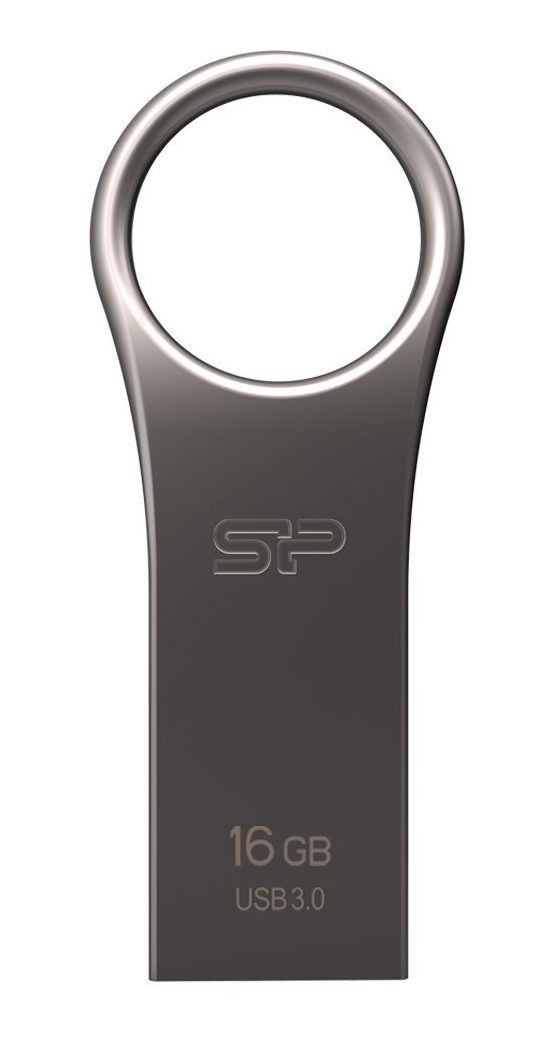 SILICON POWER USB Flash Drive Jewel 80, 16GB, USB 3.1, Titanium 1 SILICON POWER USB Flash Drive Jewel 80