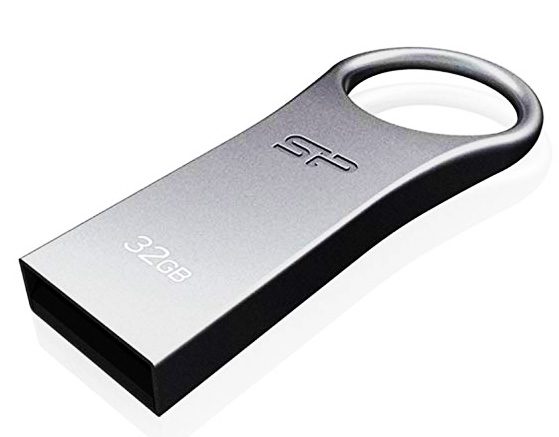 SILICON POWER USB Flash Drive Firma F80, 32GB, USB 2.0, Silver 4 Silver