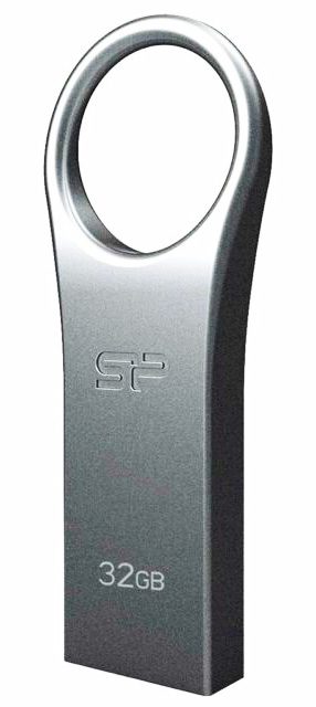 SILICON POWER USB Flash Drive Firma F80, 32GB, USB 2.0, Silver 1 SILICON POWER USB Flash Drive Firma F80