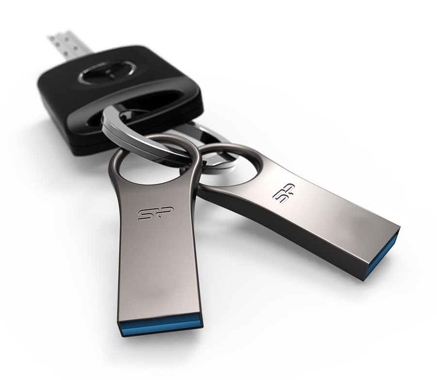 SILICON POWER USB Flash Drive Jewel 80, 32GB, USB 3.1, Titanium 2 32GB