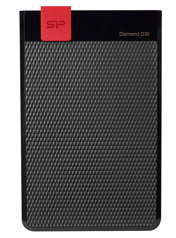 SILICON POWER Εξωτερικός HDD 4TB Diamond D30 D3L, USB 3.1, Black 1 SILICON POWER Εξωτερικός HDD 4TB Diamond D30 D3L