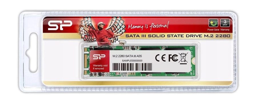 SILICON POWER SSD A55, 512GB, M.2 2280, SATA III, 560-530MB/s 4 SATA III