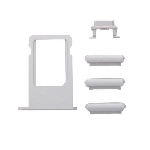 Πλαϊνά πλήκτρα και Βάση Sim για iPhone 7 Plus, Silver 1 Πλαϊνά πλήκτρα και Βάση Sim για iPhone 7 Plus