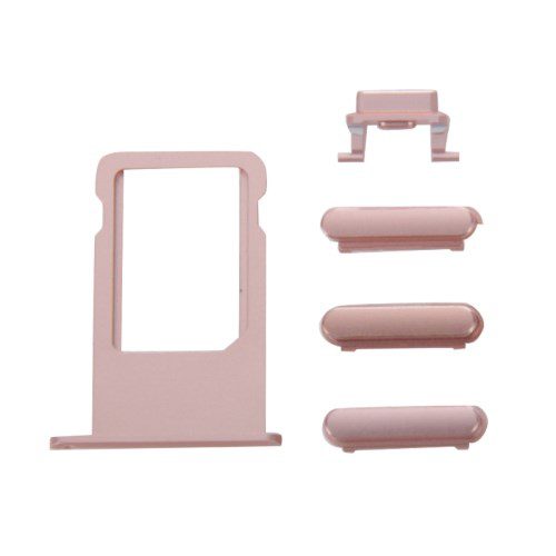 Πλαϊνά πλήκτρα και Βάση Sim για iPhone 7 Plus, Rose Gold 1 Πλαϊνά πλήκτρα και Βάση Sim για iPhone 7 Plus