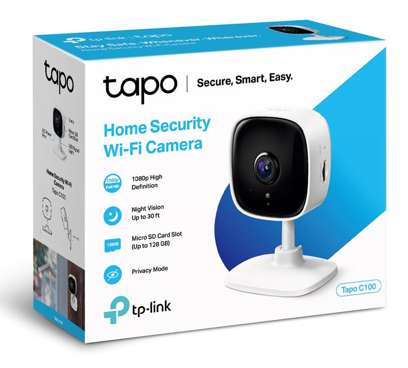 TP-LINK Wi-Fi Camera Tapo-C100 Full HD, Motion Detection, Ver. 1.0 5 TP-LINK Wi-Fi Camera Tapo-C100 Full HD, Motion Detection, Ver. 1.0 - Image 5