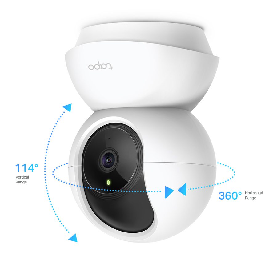 TP-LINK Wi-Fi Camera Tapo-C200 Full HD, Pan/Tilt, two-way audio 2 Pan/Tilt