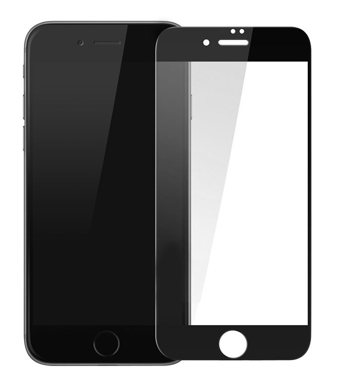 POWERTECH Tempered Glass 5D Full Glue για iPhone 8, Black 1 POWERTECH Tempered Glass 5D Full Glue για iPhone 8