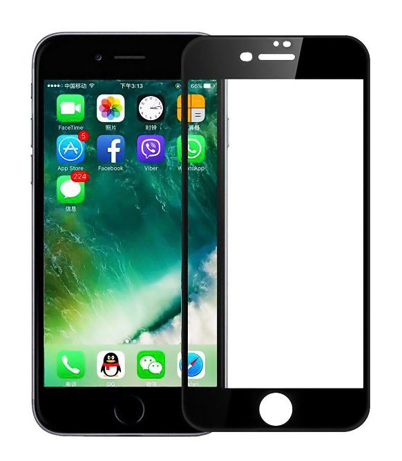POWERTECH Tempered Glass 5D Full Glue για iPhone 8 Plus, Black 1 POWERTECH Tempered Glass 5D Full Glue για iPhone 8 Plus