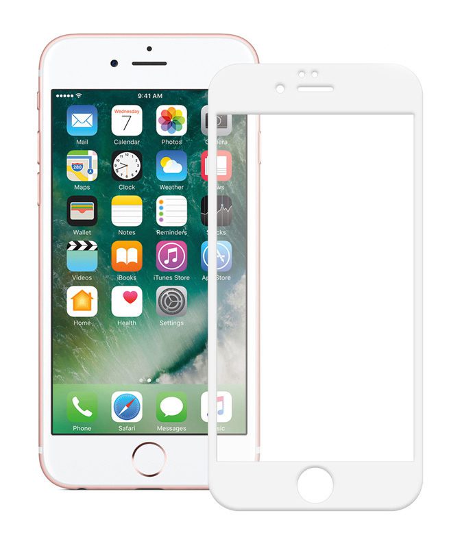 POWERTECH Tempered Glass 5D Full Glue για iPhone 6, White 1 POWERTECH Tempered Glass 5D Full Glue για iPhone 6