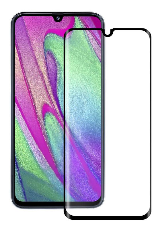 POWERTECH Tempered Glass 5D Full Glue, Samsung A40 SM-A405F/DS, μαύρο 1 POWERTECH Tempered Glass 5D Full Glue