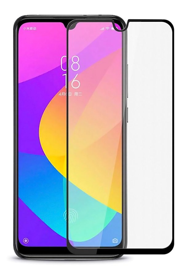 POWERTECH Tempered Glass 5D, Full Glue, Xiaomi Mi A3, μαύρο 1 POWERTECH Tempered Glass 5D