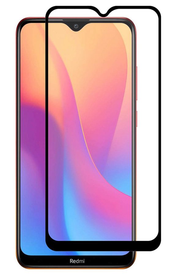 POWERTECH Tempered Glass 5D, Full Glue, Xiaomi Redmi 8A, μαύρο 1 POWERTECH Tempered Glass 5D