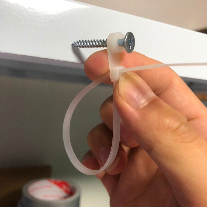 POWERTECH δεματικά καλωδίων TIES-023 με οπή στερέωσης, 150x4mm, 50τμχ 2 150x4mm