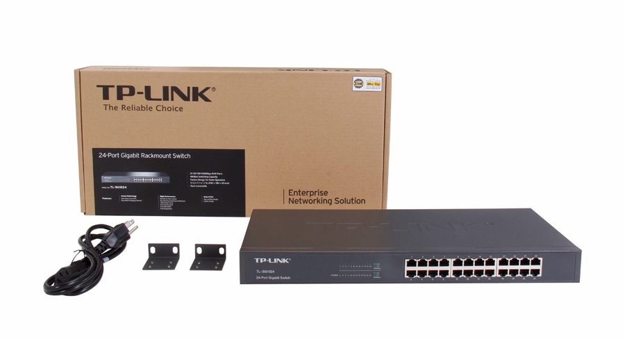 TP-LINK Gigabit Rackmount Switch TL-SG1024 24-Port, Ver. 11 2 Ver. 11