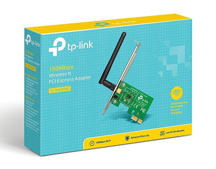 TP-LINK Ασύρματο N PCI Adapter TL-WN781ND, 150Mbps, WPA/WPA2, Ver. 3.0 2 150Mbps
