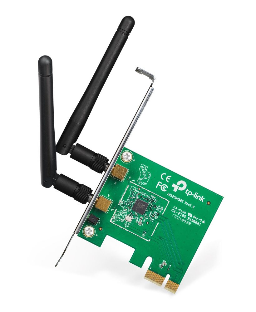 TP-LINK Ασύρματο N PCI Adapter TL-WN881ND, 300Mbps, WPA/WPA2, Ver. 2.0 1 TP-LINK Ασύρματο N PCI Adapter TL-WN881ND