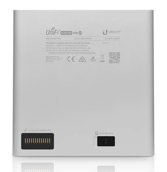 UBIQUITI UniFi Controller Cloud Key Gen2 Plus, 1TB HDD 2 1TB HDD