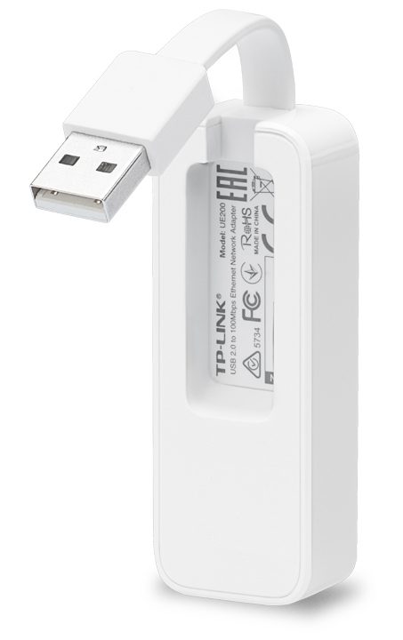 TP-LINK Network adapter UE200 USB 2.0 σε GbE 10/100Mbps, Ver. 2.0 3 TP-LINK Network adapter UE200 USB 2.0 σε GbE 10/100Mbps, Ver. 2.0 - Image 3