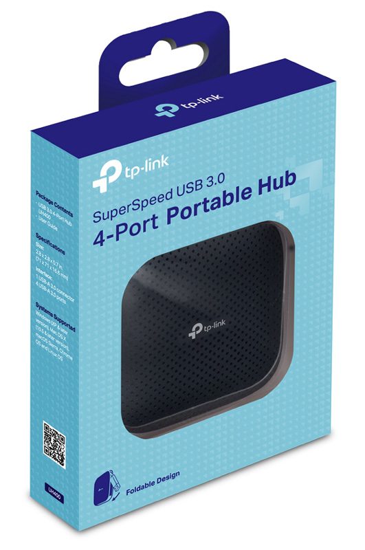 TP-LINK USB hub UH400 USB 3.0, 4x USB 3.0, Ver. 3.0, μαύρο 5 TP-LINK USB hub UH400 USB 3.0, 4x USB 3.0, Ver. 3.0, μαύρο - Image 5