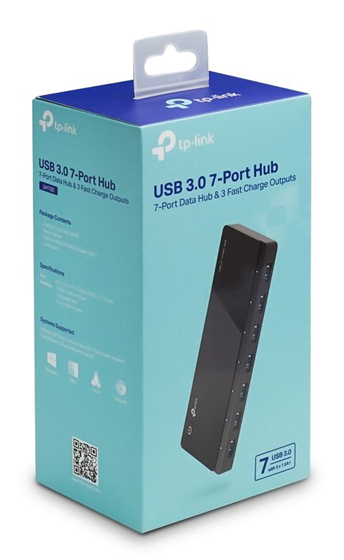 TP-LINK USB Hub UH700, 7 USB 3.0 Ports, με 3 θύρες φόρτισης, Ver. 3.0 5 TP-LINK USB Hub UH700, 7 USB 3.0 Ports, με 3 θύρες φόρτισης, Ver. 3.0 - Image 5