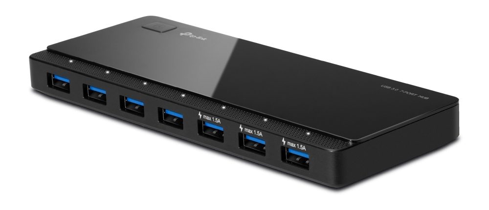 TP-LINK USB Hub UH700, 7 USB 3.0 Ports, με 3 θύρες φόρτισης, Ver. 3.0 1 TP-LINK USB Hub UH700