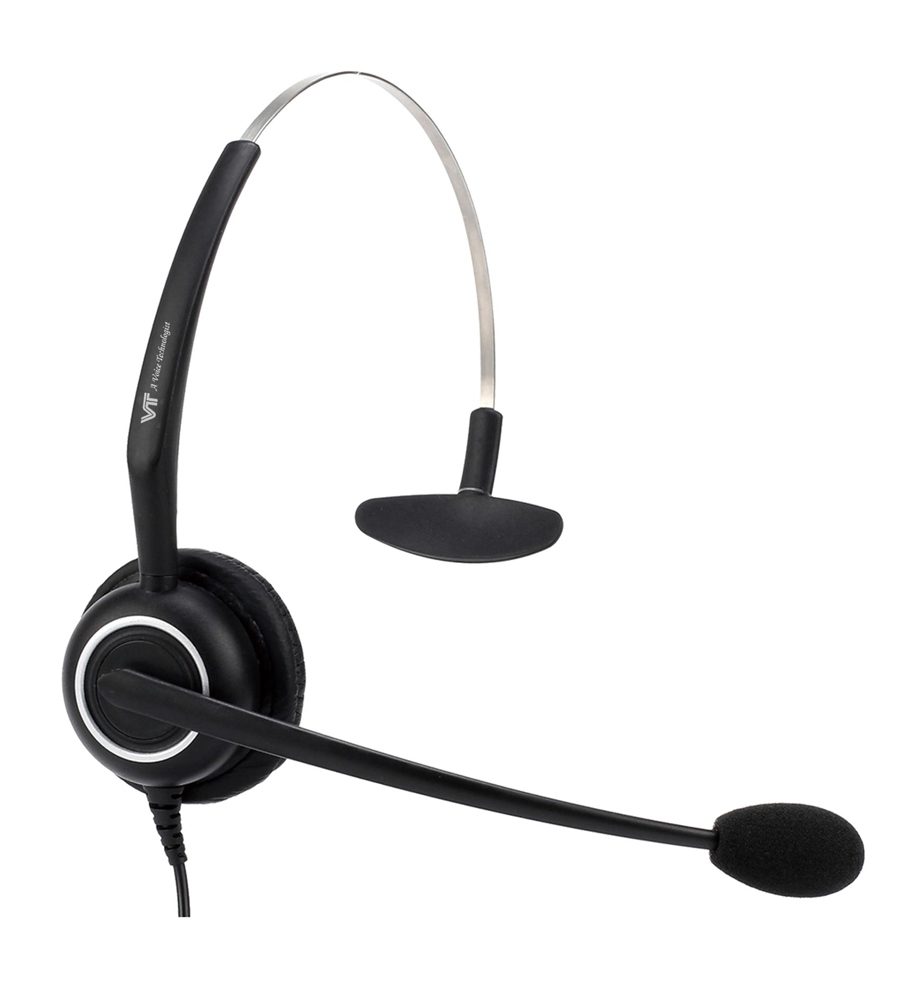 VT Headset VT5000-RJ09 UNC mono, flex-boom, QD, με καλώδιο QD σε RJ9 1 VT Headset VT5000-RJ09 UNC mono
