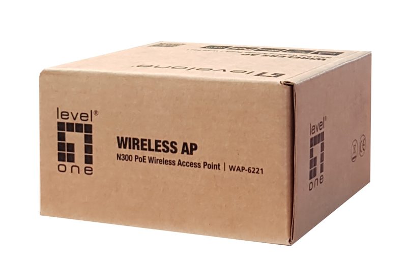 LEVELONE PoE Access point N300 WAP-6221, WiFi, 300Mbps, Ver.2.0 5 LEVELONE PoE Access point N300 WAP-6221, WiFi, 300Mbps, Ver.2.0 - Image 5