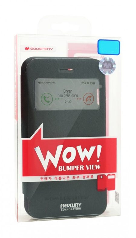 MERCURY Θήκη Wow Bumper για Samsung S8, Black 2 Black