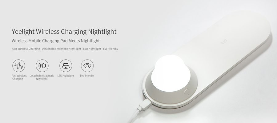 YEELIGHT ασύρματος φορτιστής και αποσπώμενο φωτιστικό YLYD08YI 2 YEELIGHT ασύρματος φορτιστής και αποσπώμενο φωτιστικό YLYD08YI - Image 2