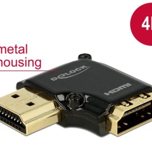 DELOCK HDMI Αντάπτορας HDMI-A female σε male