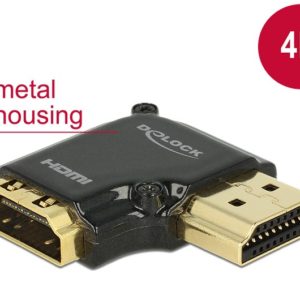 DELOCK HDMI Αντάπτορας HDMI-A female σε male