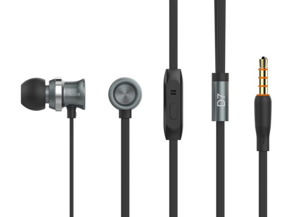 CELEBRAT Earphones με μικρόφωνο D7