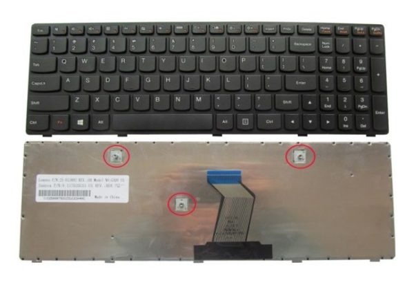 Πληκ. Αντ. Για IBM Lenovo IdeaPad G500 G505 G510 series US Μαύρο