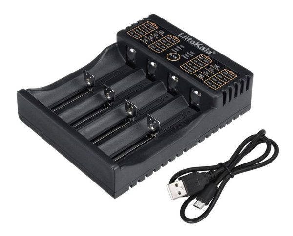 LIITOKALA φορτιστής LII-402 για μπαταρίες NiMH/CD, Li-Ion, IMR, 4 slots - Image 5