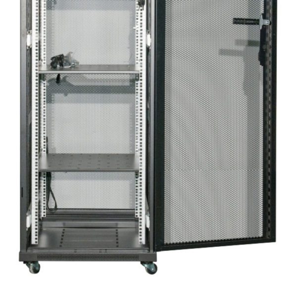 POWERTECH καμπίνα rack 19" NETW-0003, 800 x 800 x 2055mm, 42U - Image 4