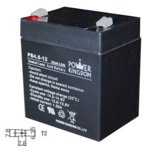 POWER KINGDOM μπαταρία μολύβδου 12Volt 4.5Ah