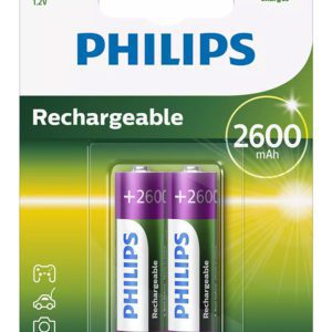 PHILIPS επαναφορτιζόμενη μπαταρία R6B2A260 2600mAh