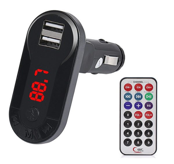 Car FM Transmitter T26 με LCD οθόνη