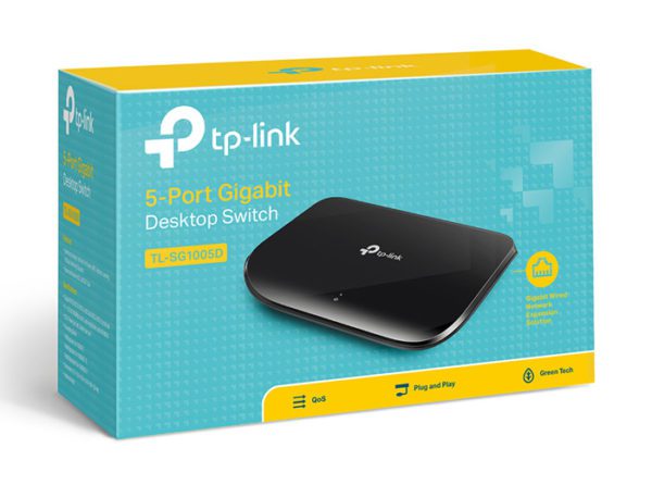 TP-LINK Gigabit Desktop Switch TL-SG1005D 5 Θυρών, Ver. 8.0 - Image 4